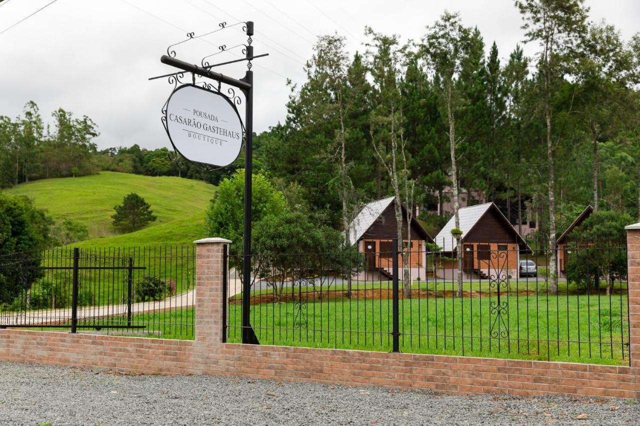 Pousada Casarao Gastehaus Pomerode Luaran gambar