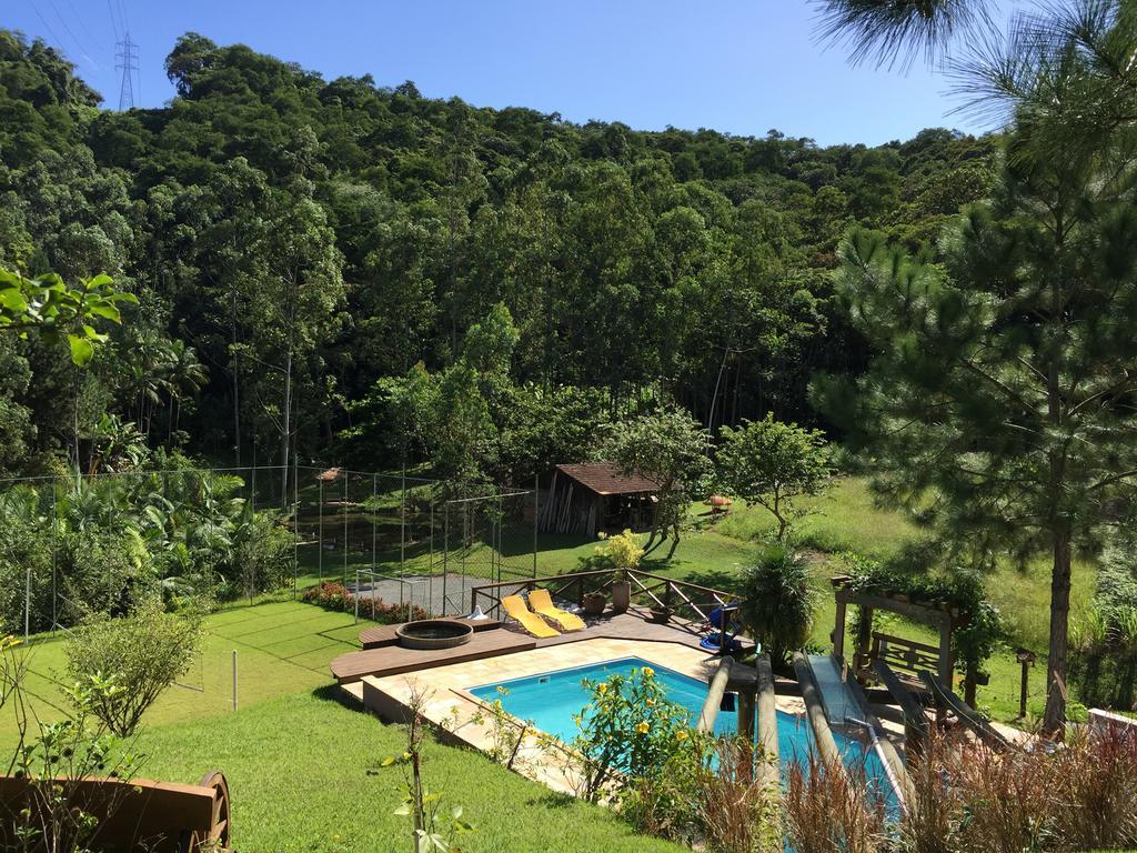 Pousada Casarao Gastehaus Pomerode Luaran gambar