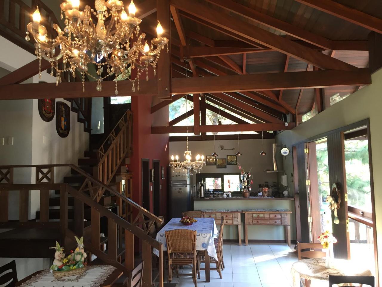 Pousada Casarao Gastehaus Pomerode Luaran gambar